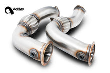 Load image into Gallery viewer, Flexible X5M X6M performance downpipes