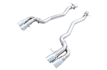 Load image into Gallery viewer, AWE Tuning 18-19 BMW M5 (F90) 4.4T AWD Axle-Back Exhaust - Track Edition (Chrome Silver Tips)