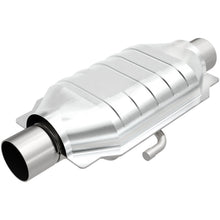 Load image into Gallery viewer, MagnaFlow Universal Catalytic Converter 2.25in Inlet 2.25in Outlet 16in Length 6.375in Width