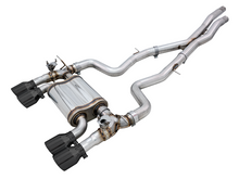 Load image into Gallery viewer, AWE Tuning BMW F8X M3/M4 Track Edition Cat-Back Exhaust - Diamond Black Tips