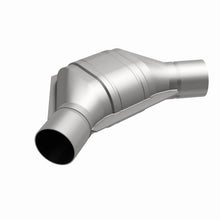 Load image into Gallery viewer, MagnaFlow Universal Catalytic Converter 2.00in Angled In/Out Frnt CA