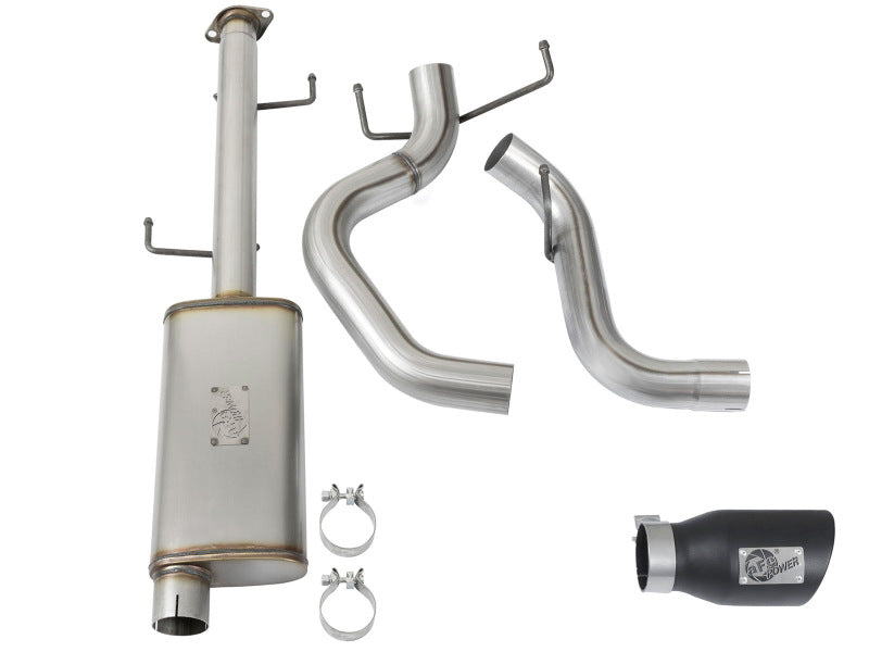 aFe MACH Force Xp 3in SS Cat-Back Single Side Exit Exhaust w/Black Tips 07-14 Toyota FJ Cruiser