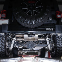 Load image into Gallery viewer, Stainless Works 2007-17 Jeep Wrangler Axle Back Exhaust