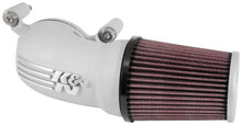 Load image into Gallery viewer, K&amp;N 08-17 Harley-Davidson Touring Models Performance Air Intake System Silver