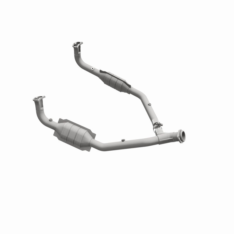 MagnaFlow DF Cat. Conv 97 Land Rover Defender 90 4.0L Y-Pipe Assy / 96-99 Discovery 4.0L Y-Pipe Assy
