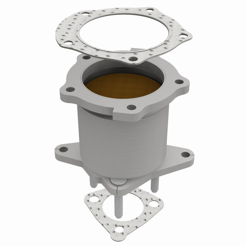 MagnaFlow Direct Fit Catalytic Converter 98 Mazda Protege Front