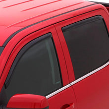 Load image into Gallery viewer, AVS 15-18 Chevy Colorado Crew Cab Ventvisor In-Channel Front &amp; Rear Window Deflectors 4pc - Smoke
