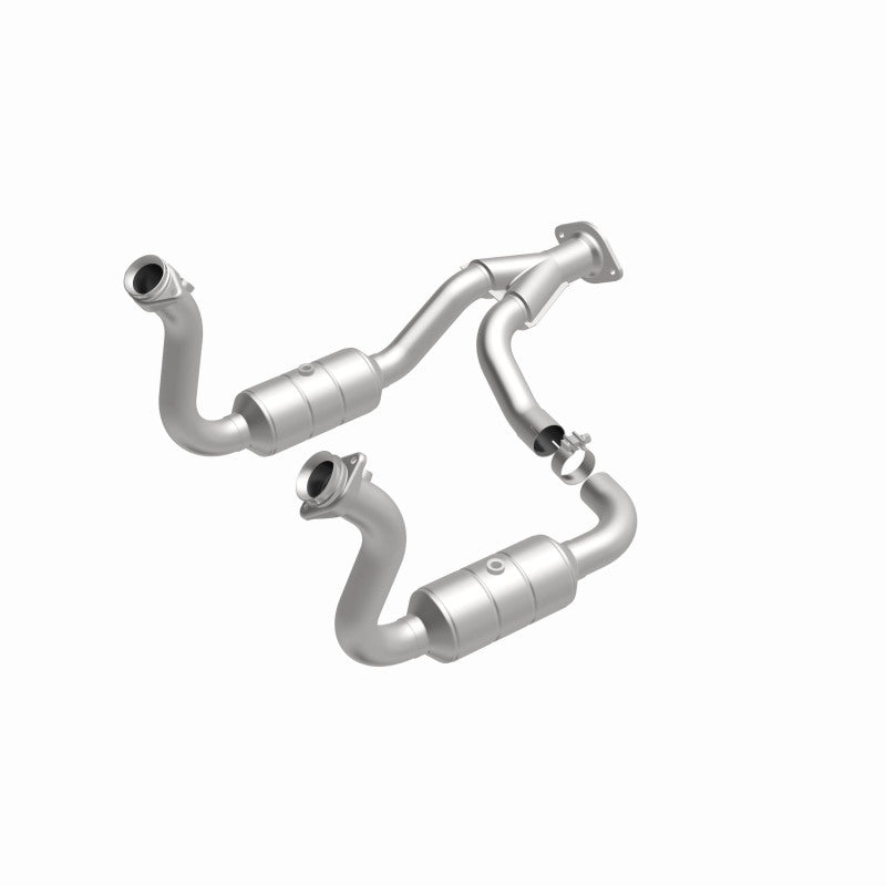 MagnaFlow DF Cat Conv 08-10 Ford F-250/F-250 SD/F-350/F-350 SD 5.4L/6.8L/F-450 SD 6.8L Y-Pipe Assy