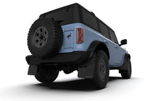 Load image into Gallery viewer, Rally Armor 21-25 Ford Bronco (Plstc Bmpr + RR - NO Rptr/Sprt) Blk Mud Flap w/Area Blue Logo