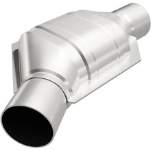 Load image into Gallery viewer, MagnaFlow Universal Catalytic Converter 2.25 inch Angled O/C PC2 Rear