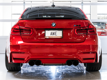 Load image into Gallery viewer, AWE Tuning BMW F8X M3/M4 Track Edition Cat-Back Exhaust - Diamond Black Tips