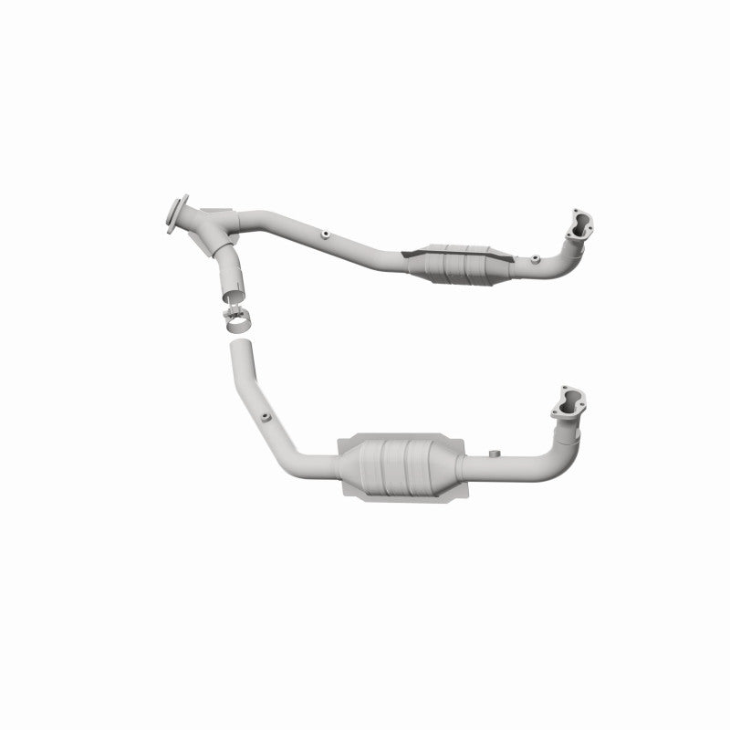 MagnaFlow DF Cat. Conv 97 Land Rover Defender 90 4.0L Y-Pipe Assy / 96-99 Discovery 4.0L Y-Pipe Assy