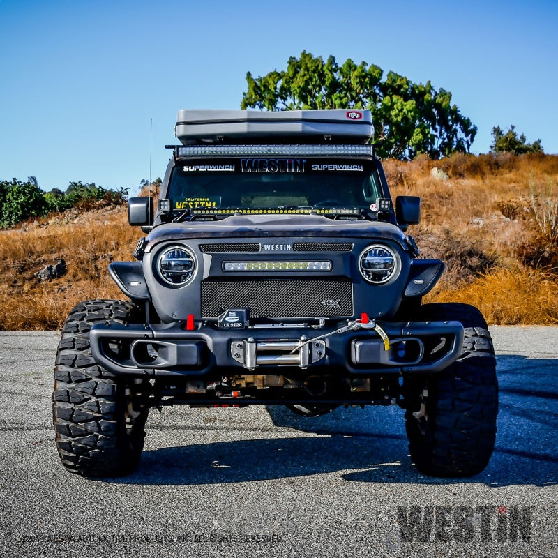 Westin 2018-2026 Jeep JL Wrangler (2dr/4dr) WJ2 Winch Tray - Black