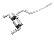 Load image into Gallery viewer, AWE Tuning Ford Focus RS Touring Edition Cat-Back Exhaust- Resonated - Chrome Silver Tips