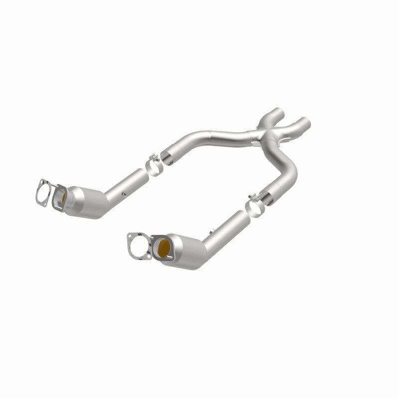 MagnaFlow Direct Fit Catalytic Converter 2011 Mustang 5.0L w/met O/R