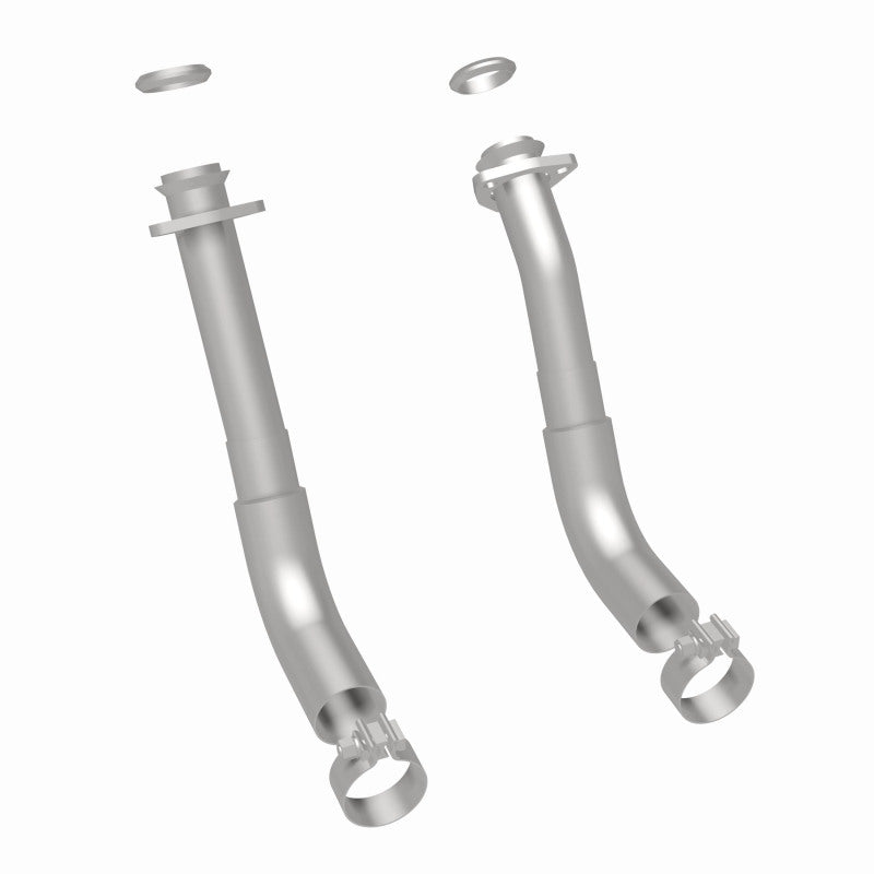 MagnaFlow 66-72 Chevy C10 Pickup V8 2-Piece Front Exhaust Pipe Kit (2in Tubing/Clamps/Inlet Flanges)