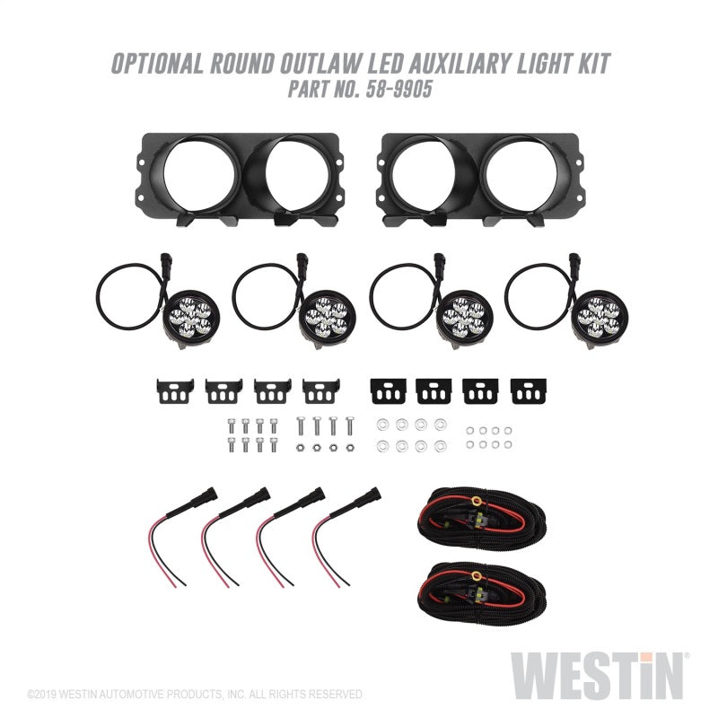 Westin 2019 Dodge Ram 1500 ( Excludes 1500 Classic & Rebel Models ) Pro-Mod Front Bumper - Text. Blk