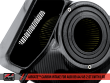 Load image into Gallery viewer, AWE Tuning Audi B9 A4/A5 2.0T Quattro Carbon Fiber AirGate Intake w/ Lid