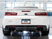 Load image into Gallery viewer, AWE Tuning 16-24 Chevy Camaro SS Non-Res Cat-Back Exhaust -Touring Edition (Quad Diamond Black Tips)