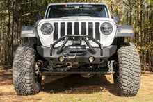Load image into Gallery viewer, Rugged Ridge HD Bumper Stubby Front 07-18 Jeep Wrangler JK 18-20 Jeep Wrangler JL 2020 JT