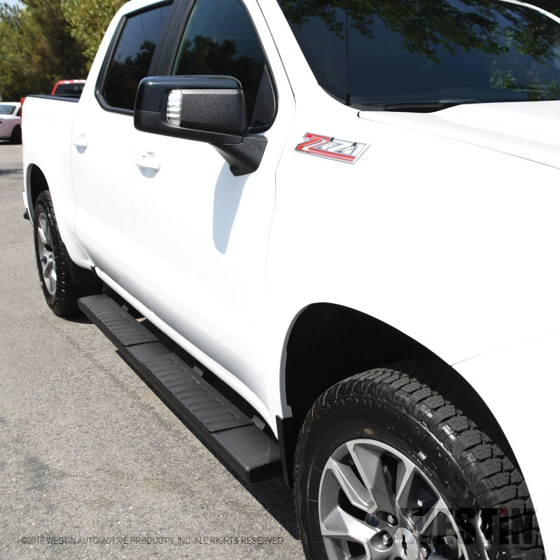 Westin 2019-2026 Chevrolet Silverado/Sierra 1500 Crew Cab R7 Nerf Step Bars - Black