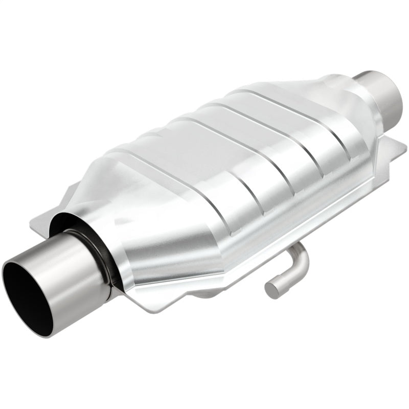 MagnaFlow Universal Catalytic Converter 2.5in Inlet 2.5in Outlet 16in Length 6.375in Width