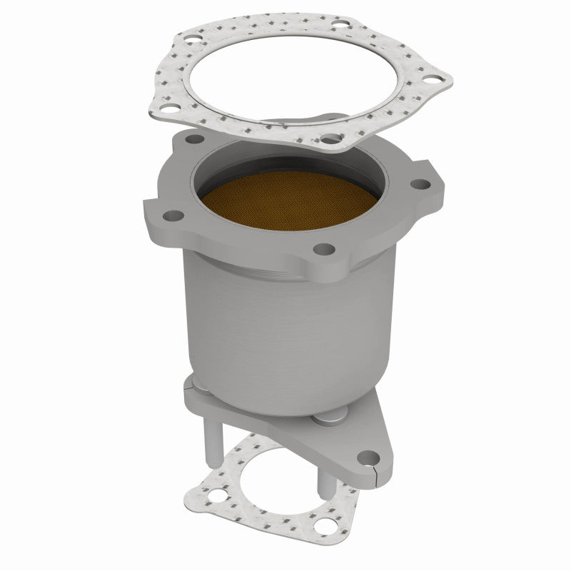 MagnaFlow Direct Fit Catalytic Converter 98 Mazda Protege Front