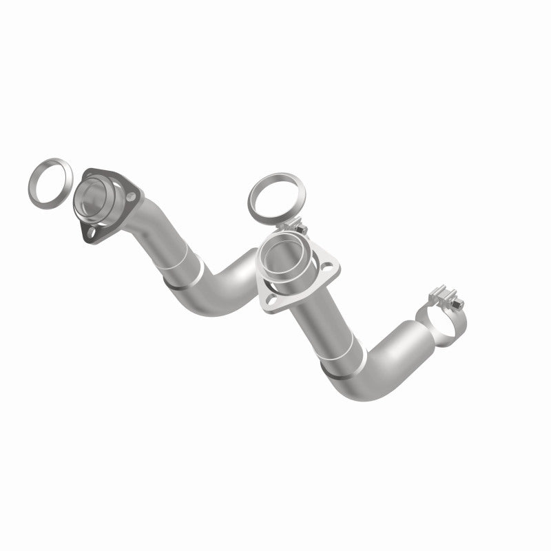 MagnaFlow 66-72 Chevy C10 Pickup V8 2-Piece Front Exhaust Pipe Kit (2in Tubing/Clamps/Inlet Flanges)