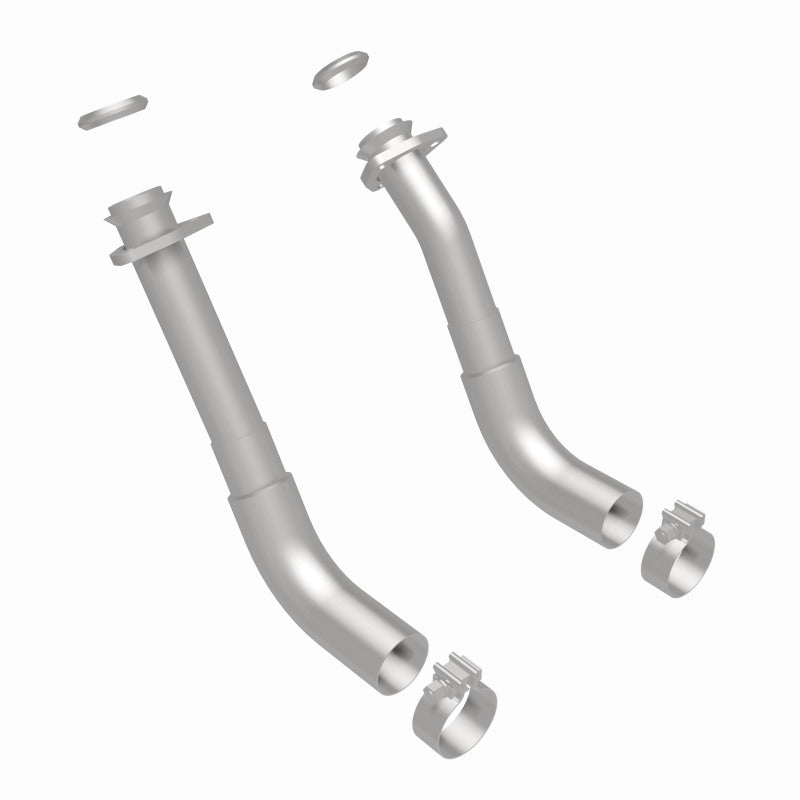 MagnaFlow 66-72 Chevy C10 Pickup V8 2-Piece Front Exhaust Pipe Kit (2in Tubing/Clamps/Inlet Flanges)