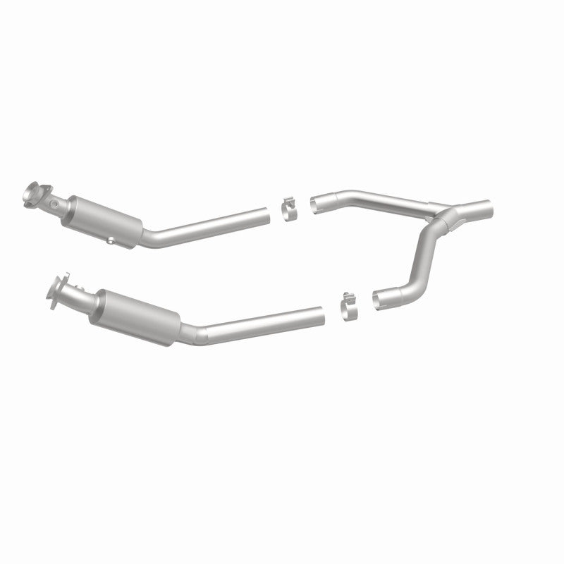 MagnaFlow Direct Fit Catalytic Converter 05-10 Ford Mustang 4.0L Y-Pipe Assembly