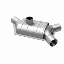 Load image into Gallery viewer, MagnaFlow Universal Catalytic Converter 2 inch/2 inch S/D Subaru PC2 Front