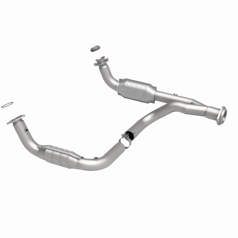 MagnaFlow Direct Fit Catalytic Converter 07-09 Hummer Truck H2 Y-Pipe Assy
