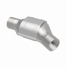 Load image into Gallery viewer, MagnaFlow Universal Catalytic Converter 2.00inch Angled Inlet