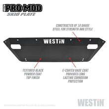 Load image into Gallery viewer, Westin 2019 Dodge Ram 1500 ( Excludes 1500 Classic &amp; Rebel Models ) Pro-Mod Skid Plate - Text. Blk