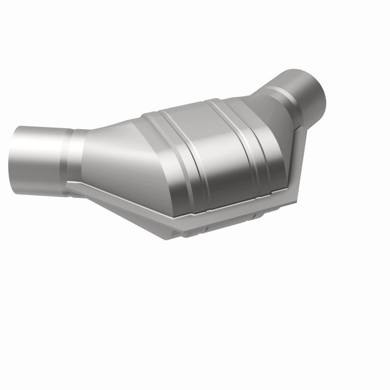 MagnaFlow Universal Catalytic Converter 2 inch Angled O/O PC2 Front