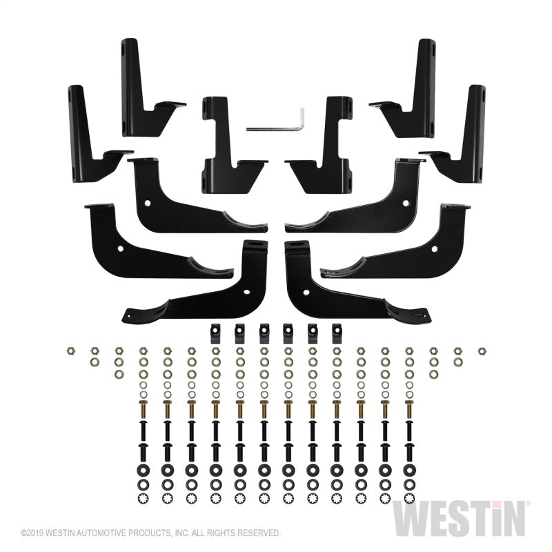 Westin 20-26 Jeep Gladiator PRO TRAXX 4 Oval Nerf Step Bars - Black