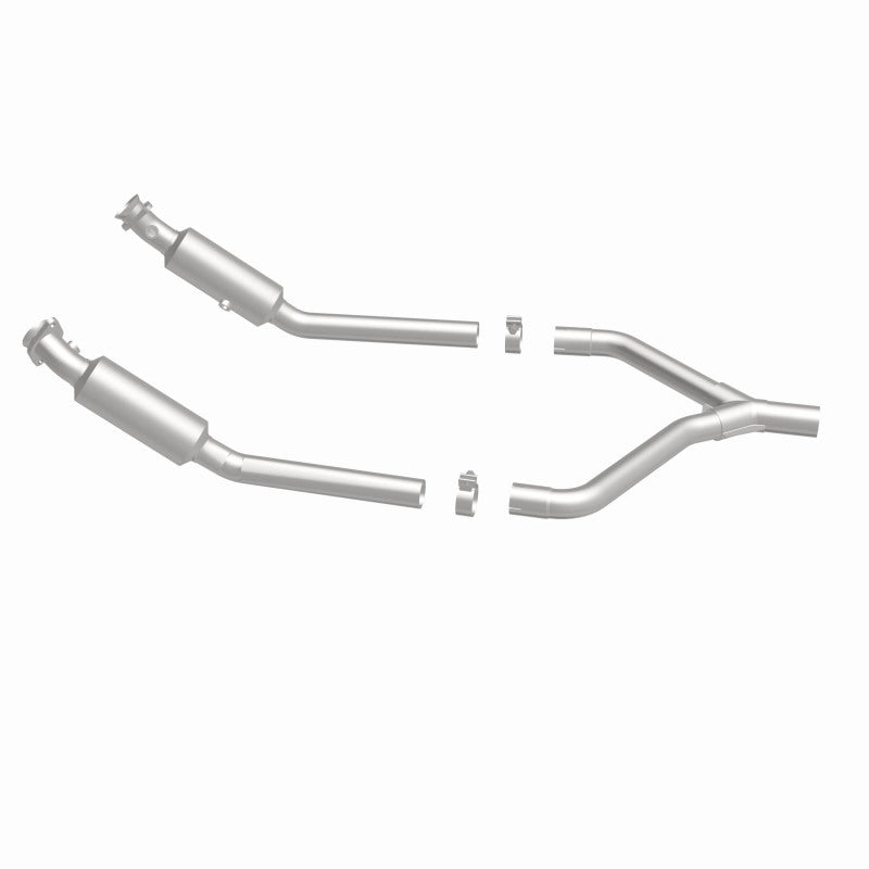 MagnaFlow Direct Fit Catalytic Converter 05-10 Ford Mustang 4.0L Y-Pipe Assembly