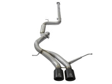 Load image into Gallery viewer, aFe Takeda 3in SS Exhaust Cat-Back 13-16 Ford Focus ST 2.0L Black Tips