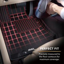 Load image into Gallery viewer, 3D MAXpider 2011-2020 Dodge/Jeep Durango/Grand Cherokee Kagu 2nd Row Floormats - Black