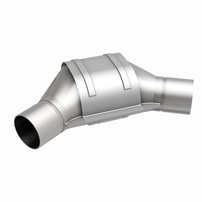 MagnaFlow Universal Catalytic Converter 2.50 Angled In / Out OEM