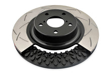 Load image into Gallery viewer, DBA 09-15 Lotus Evora F Front Slotted 5000 Series 2 Piece Rotor Assembled w/ Black Hat