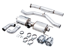 Load image into Gallery viewer, AWE Tuning Subaru BRZ/ Toyota GR86/ Toyota 86 Touring Edition Cat-Back Exhaust- Chrome Silver Tips