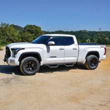 Load image into Gallery viewer, Westin 2022+ Toyota Tundra Double Cab Outlaw Nerf Step Bars - Textured Black