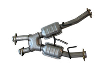 Load image into Gallery viewer, BBK 79-93 Mustang 5.0 Short Mid X Pipe w Catalytic Converters 2-1/2 For Automatic Long Tube Headers