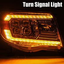 Load image into Gallery viewer, AlphaRex 05-11 Toyota Tacoma NOVA LED Projector Headlights Plank Style Black w/Activ Light/DRL