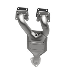 Load image into Gallery viewer, MagnaFlow Direct Fit Catalytic Converter 97-99 Sentra 1.6L manif 49S