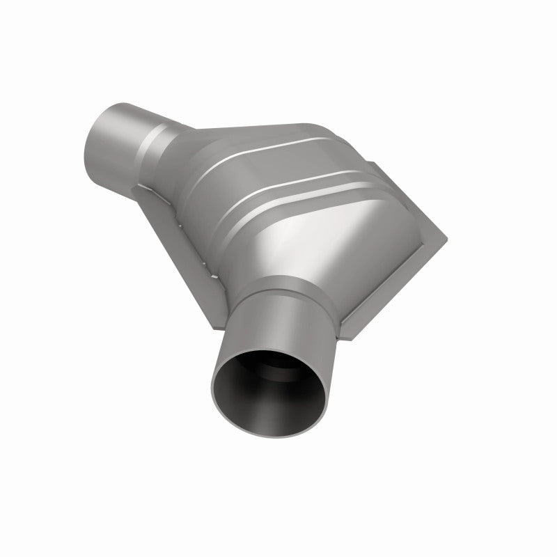 MagnaFlow Universal Catalytic Converter 2.00in Angled In/Out Frnt CA