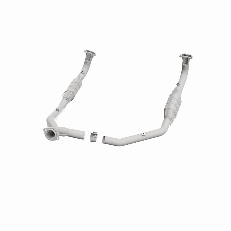 MagnaFlow DF Cat. Conv 97 Land Rover Defender 90 4.0L Y-Pipe Assy / 96-99 Discovery 4.0L Y-Pipe Assy