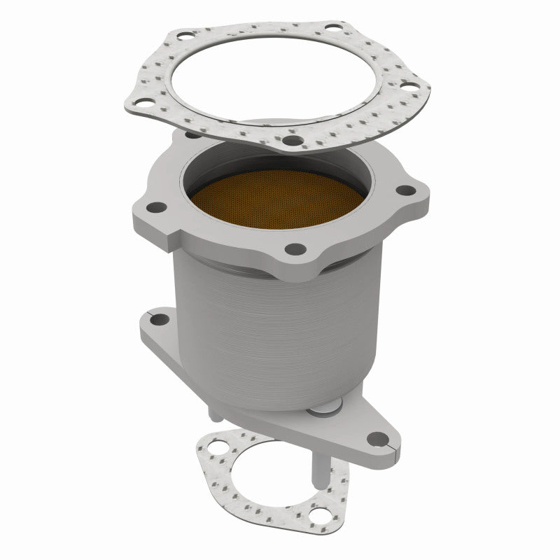 MagnaFlow Direct Fit Catalytic Converter 98 Mazda Protege Front
