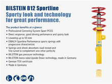 Load image into Gallery viewer, Bilstein B12 2000 Volkswagen Golf Base Front and Rear Suspension Kit